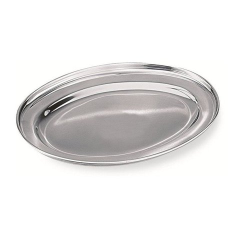 Travessa Oval em Inox 40cm Funda 49 Class