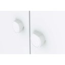 Ver imagem 5 de Guarda Roupa 3 Portas Bala de Menta C/ e 2 Gavetas Branco - Henn