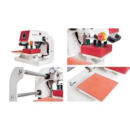 Prensa Térmica Pneumática 15x15cm 02 Bandejas Ssk-1515-md2 - Sun Special - 3