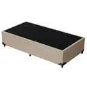 Ver imagem 3 de Cama Box Solteiro Colchão Mola Ensacada Premium + Box Suede 60x88x188 Cor:bege