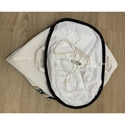 Cesto de Roupas Organizador Dobrável Com Tampa PE - 50 cm x 40 cm - 4