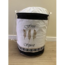 Cesto de Roupas Organizador Dobrável Com Tampa PE - 50 cm x 40 cm - 2