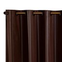 Ver imagem 4 de Cortina Daily Blackout Varão 2,20MX1,30m PVC Marrom Casa Scarpa
