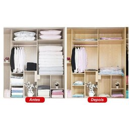 Saco Grande à Vacuo Edredom Roupa 70 x 100 cm Kit com 10 peças - 3