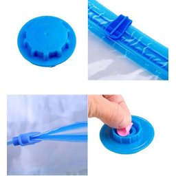 Saco Grande à Vacuo Edredom Roupa 70 x 100 cm Kit com 10 peças - 6