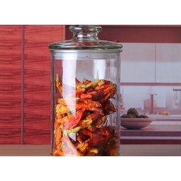 Pote Hermético Acrílico Redondo 1,1l e 750 ml - Kit com 2 - 2