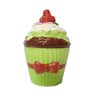 Pote de Porcelana Cupcake Com Tampa VD - 1