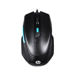MOUSE GAMER USB HP BLACK M150 1600 DPI 6 BOTÕES - 1