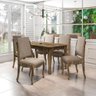 Conjunto Mesa de Jantar 6 Cadeiras Onix Ii Amadeirado - 2