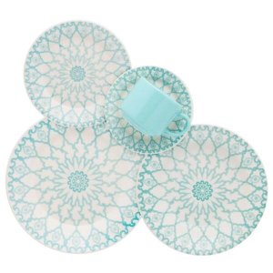 Aparelho de Jantar Biona Donna Mandala 20 Peças Oxford