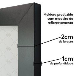 Quadros Decorativo Premium 30x45 Chevron Marrom 3 Un Arte na Arte 115-PPF - 6
