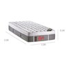 Colchão Solteirão Castor Solteiro King 34x100x200cm de Molas Pocket Gold Star Super Luxo Light Stres - 6
