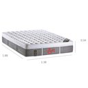 Ver imagem 7 de Colchão Casal Castor 34x138x188cm de Molas Pocket Gold Star Super Luxo Light Stress Oxygen