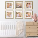 Ver imagem 2 de Kit 6 Quadros Porta Retrato Foto 15x15 Paspatur Branca 20x20