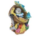 Ver imagem 4 de Fonte De Água Decorativa Cascata Fundo Do Mar Em Resina - 220V