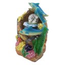 Ver imagem 3 de Fonte De Água Decorativa Cascata Fundo Do Mar Em Resina - 220V