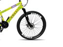 Ver imagem 2 de Bicicleta Colli Mônaco Aro 26 Disco 21 V Rapid Fire Cor Vermelho Tamanho do Quadro 13,5 Amarelo