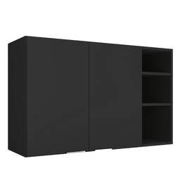 Armário de Parede Aéreo Cozinha Organizador Quarto Multiuso Lavanderia Supenso Superior Embutido Ópe - 7
