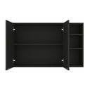 Ver mais imagens de Armário de Parede Aéreo Cozinha Organizador Quarto Multiuso Lavanderia Supenso Superior Embutido Ópe