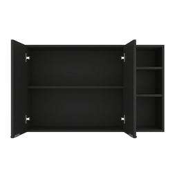 Armário de Parede Aéreo Cozinha Organizador Quarto Multiuso Lavanderia Supenso Superior Embutido Ópe - 8