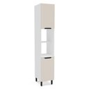 Ver imagem 1 de Armário Paneleiro 40cm com 2 Portas e 2 Nichos 250018 Meena Politorno Moveis