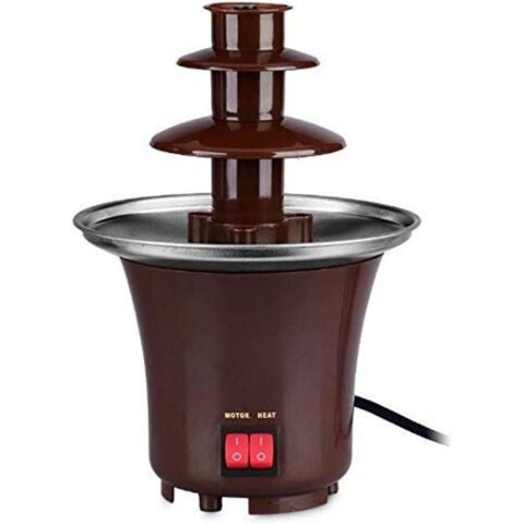 Máquina Fondue Chocolate Cascata Profissional Portátil 110v