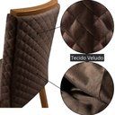 Ver imagem 5 de Mesa de Jantar Isadora 120 cm Tampo MDF Canto Copo Laminado com 4 Cadeiras Lira