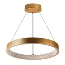 Ver imagem 1 de Lustre Pendente Led Blumenau Dama 32w 3000k Bivolt Dourado