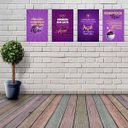 Ver imagem 2 de Kit 4 Placas Decorativas Benefícios do Açaí 18x27cm