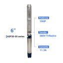 Ver imagem 3 de Bomba Submersa Irrigação de 10CV Até 54000L/h 380V - TÉTIS