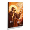 Ver imagem 4 de Quadro De Pintura São Francisco De Assis 105X60Cm-1518