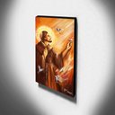 Ver imagem 3 de Quadro De Pintura São Francisco De Assis 105X60Cm-1518