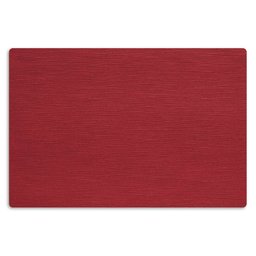 6 Jogo Americano Juta Vermelho - Impermeável Limpa Facil Pvc - 1