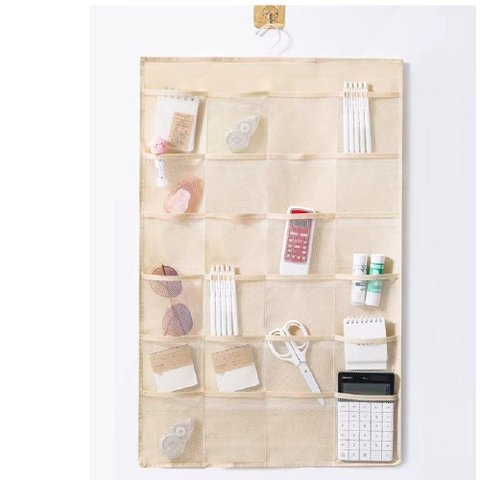 Cabide Organizador 36 Bolsos Porta Sutia Dupla Face Multi Divisorias Closet Joias Guarda Roupa Objet