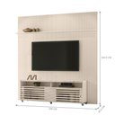 Ver imagem 3 de Conjunto Painel e Estante Thundertop Calacata Off White