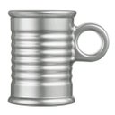 Ver imagem 1 de Xícara de Vidro Luminarc Moi Prata 90ml