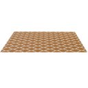 Ver imagem 2 de Tapete Capacho Porta Entrada 65CMX40CM Arabesco Caramelo Cru