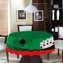 Ver imagem 3 de Toalha de Mesa para Carteado Redonda Teka 1,60