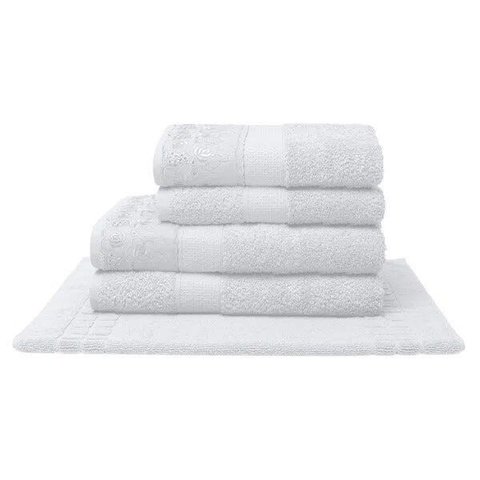 Jogo de Banho 5 pçs Melody Cássia - 100% Algodão