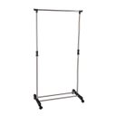 Ver imagem 4 de Arara Simples Roupas Regulável Com Sapateira Aço Inox