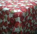 Ver imagem 1 de Toalha de Mesa Quadrada Impermeável 140x140cm Cereja
