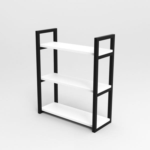 Estante Suspensa 3 Prateleiras Móbrigui Decor MD010 60x50x28 Branca - 1
