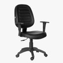 Ver imagem 2 de Cadeira Executiva Giratória Martiflex Internauta Premium Int1105Pt25Ptcopt Couríssimo Preto