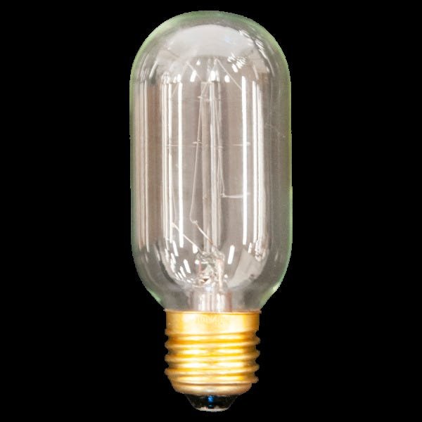 Lâmpada de Filamento Carbono T45 - 40W - Transparente E27 220V - 2