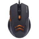 Ver imagem 5 de Mouse Gamer Multilaser 3200DPI 6 Botões Preto/Laranja com Mouse Pad - MO274