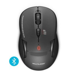 Mouse Sem Fio Multilaser Bluetooth Preto - MO254 - 3