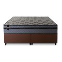 Ver imagem 6 de Conjunto Cama Box Queen c/ Molas Ensacadas Montreal Marrom 158x198x64