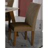 Conjunto Sala de Jantar Alemanha com 4 Cadeiras Lavinia Leifer Móveis Imbuia/Off-White/Animale Capucc - 6