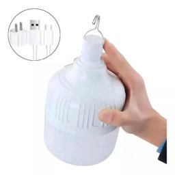 Luminária de Emergência Recarregável 48w Lâmpada em Led de À Prova D'água Usb - 1