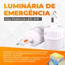 Ver imagem 2 de Luminária de Emergência Recarregável 48w Lâmpada em Led de À Prova D'água Usb